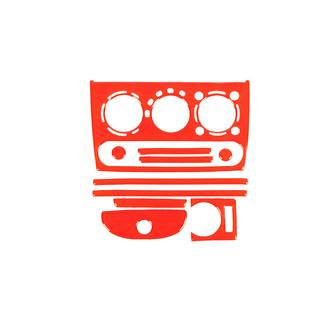 Dashboard sierpanelen (rood)