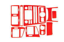 Seat Ibiza 1993–2002 Dashboardpanelen 1999-2002 (rood) foto 1