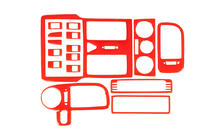 Volkswagen Polo 1994–2001 Dashboardpanelen afdekstrips 1999-2003 (rood) foto 1