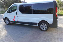Renault Trafic 2001–2015 Originele gebruikte deursierlijst (L1) foto 1
