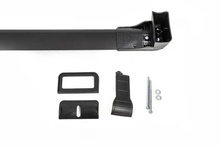Mazda CX-7 2006–2012 Dakdragers (dwarsdragers) voor vaste bevestigingspunten, afsluitbaar Wingbar V3 (2 st.) Zwart Foto 10