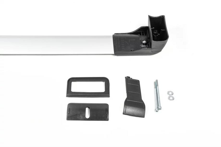 Mazda CX-7 2006–2012 Dakdragers (dwarsdragers) voor vaste bevestigingspunten, afsluitbaar Wingbar V3 (2 st.) Zwart Foto 18