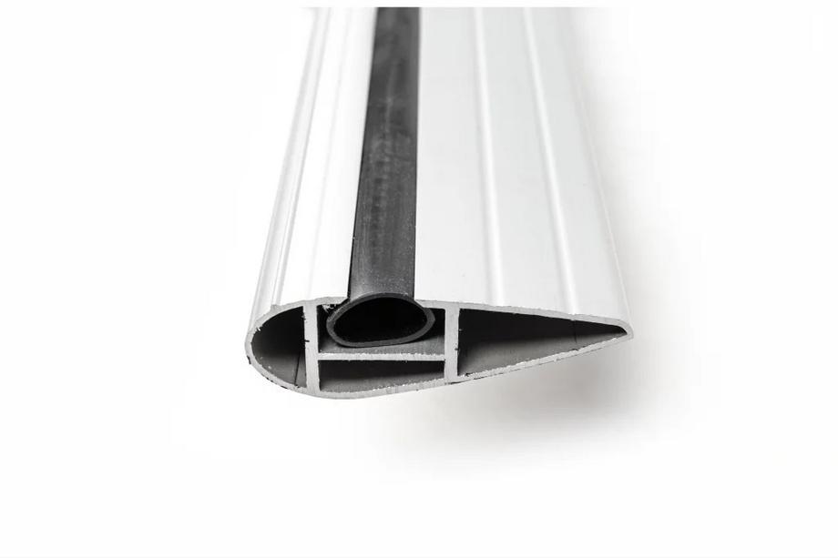 Mazda CX-7 2006–2012 Dakdragers (dwarsdragers) voor vaste bevestigingspunten, afsluitbaar Wingbar V3 (2 st.) Zwart Foto 24