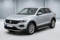 Volkswagen T-Roc 2017–2025 Zijtreden Vision New Black (2 stuks, aluminium) foto 1