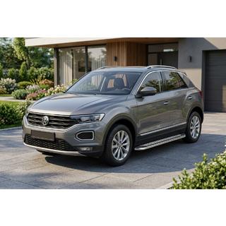 Maydos V2 side steps (set 2 st., aluminium/RVS) Volkswagen T-Roc 2017–2025 foto 1