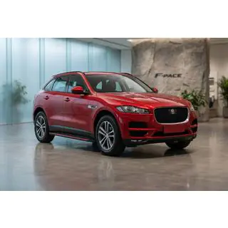Side steps Maya Red (2 stuks, aluminium) Jaguar F-PACE 2016– foto 1