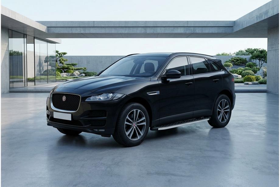 Jaguar F-PACE 2016– BlackLine side steps (2 stuks, aluminium) Image