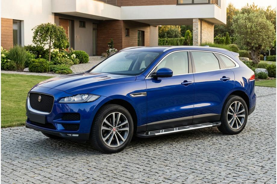 Jaguar F-PACE 2016– Sunrise side steps (set van 2, aluminium) Image