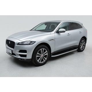 Side steps Tayga Grey (2 stuks, aluminium) Jaguar F-PACE 2016– foto 1