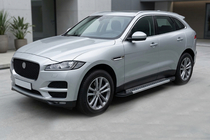 Jaguar F-PACE 2016– Zijdrempels Vision New Grey (set van 2, aluminium) foto 1