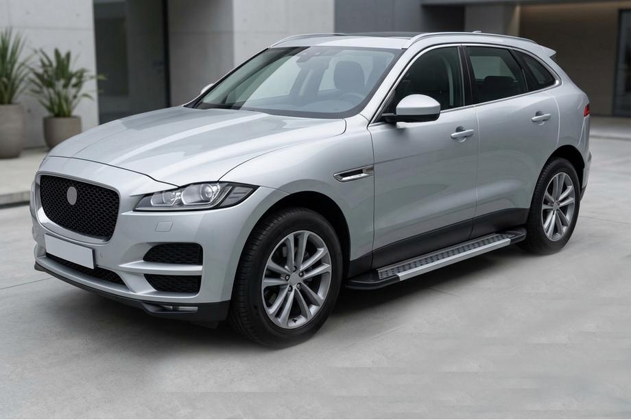 Jaguar F-PACE 2016– Zijdrempels Vision New Grey (set van 2, aluminium) Image