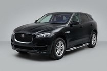 Jaguar F-PACE 2016– Side steps Tayga V2 (2 stuks, aluminium) foto 1