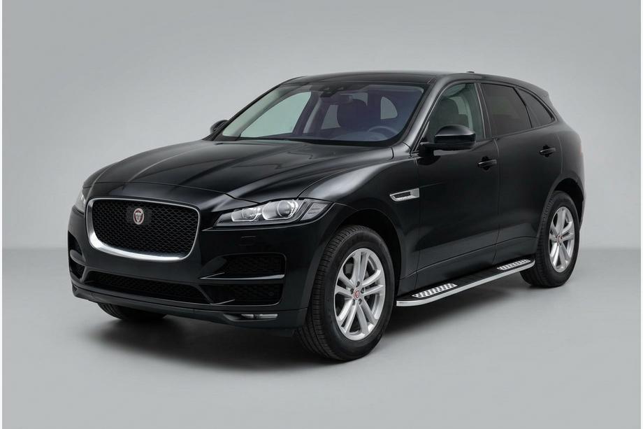 Jaguar F-PACE 2016– Side steps Tayga V2 (2 stuks, aluminium) Image