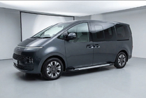 Hyundai Staria 2021– Side steps Allmond Grey (set van 2, aluminium) foto 1
