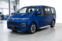 Hyundai Staria 2021– Zijdrempels Vision New Grey (set van 2, aluminium) foto 1