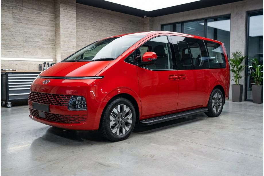 Hyundai Staria 2021– Maya V1 zijtreden (2 stuks, aluminium) Image