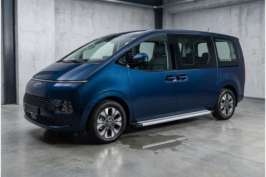 Hyundai Staria 2021– Maya V2 zijtreden (2 st., aluminium) Image
