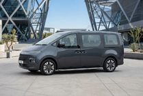 Hyundai Staria 2021– Side steps Tayga Grey (2 stuks, aluminium) foto 1