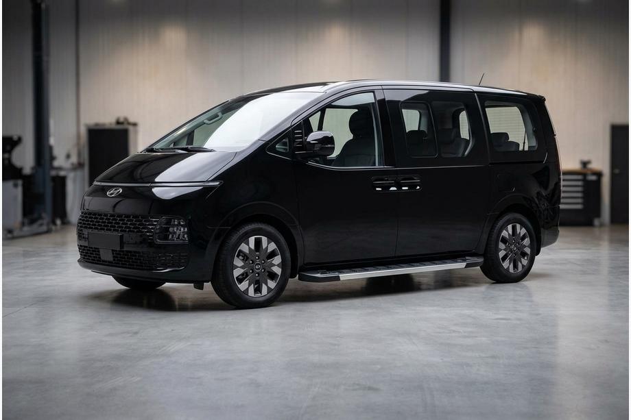 Hyundai Staria 2021– Zijtreden RedLine V1 (2 stuks, aluminium) Image