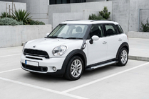 Mini Countryman R60 2010–2017 Side steps Allmond Grey (set van 2, aluminium) foto 1