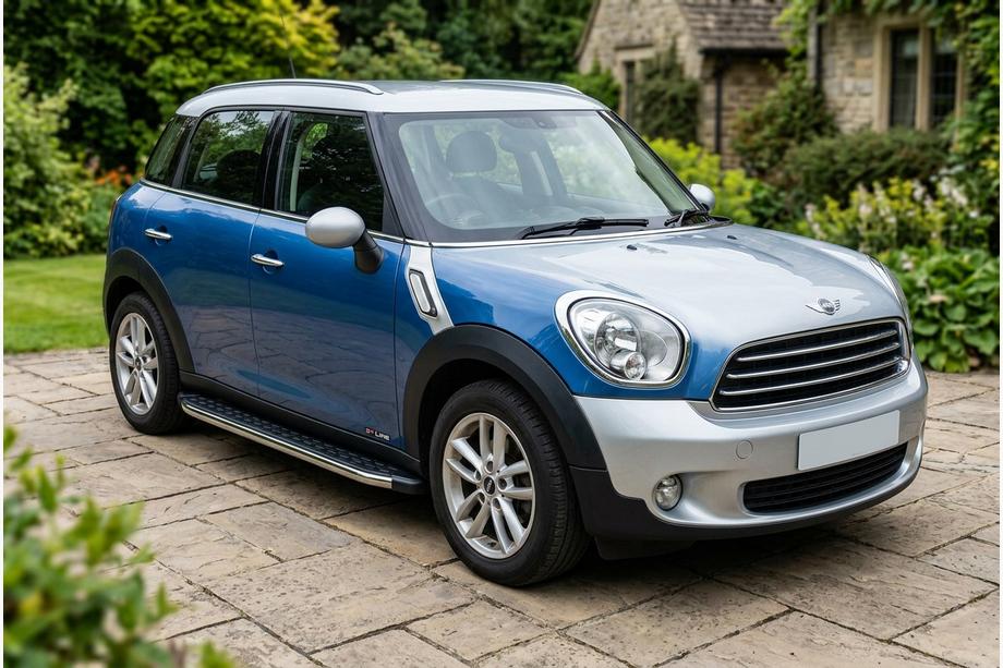 Mini Countryman R60 2010–2017 BlackLine side steps (2 stuks, aluminium) Image
