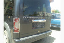 Ford Transit 2000–2014 Sierlijst boven kentekenplaat (RVS) foto 2