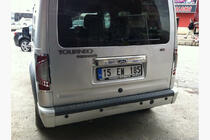 Ford Transit 2000–2014 Sierlijst boven kentekenplaat (RVS) foto 5