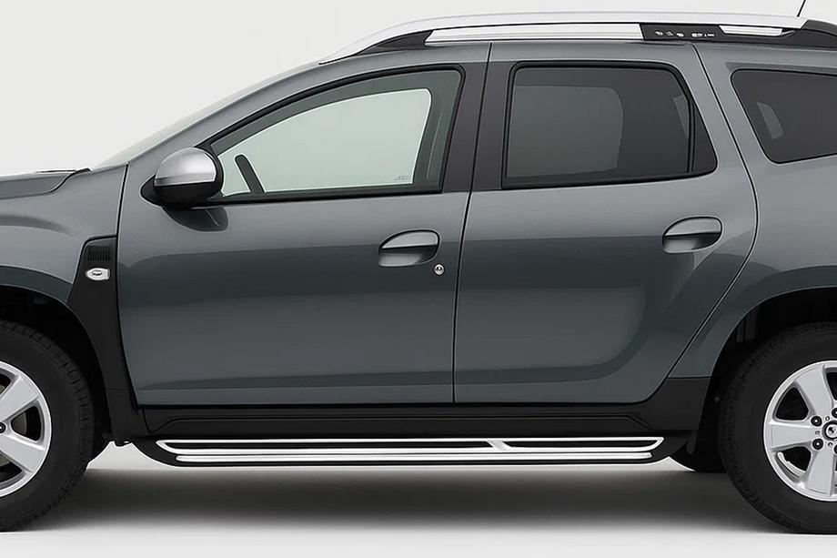 Dacia Duster 2018–2024 OEM side steps (2 stuks, aluminium) Image