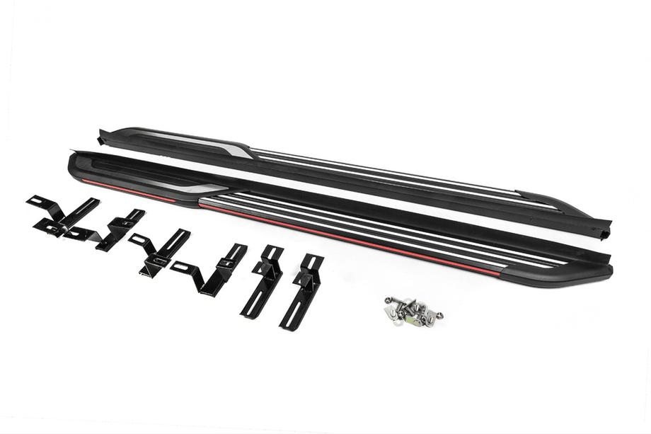 Hyundai Tucson NX4 2021– OEM side steps (2 stuks, aluminium) Image