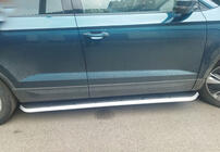Skoda Karoq 2018– Side steps OEM V2 (2 stuks, aluminium) foto 3