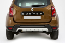 Renault Duster 2008–2017 Voor- en achterbumper lip spoiler set 2014-2018 (2 stuks) foto 2
