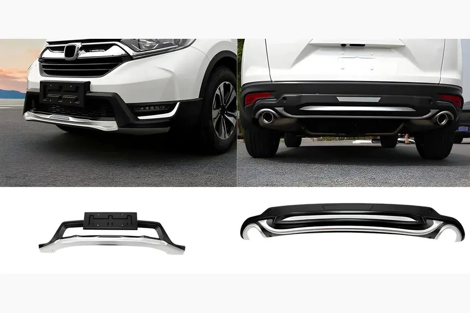 Honda CRV 2017–2022 Voor- en achterlip 2016-2019 (2 stuks) Foto 2