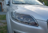 Audi Q7 2005–2015 Chroom koplamp sierlijsten (2 stuks) foto 2