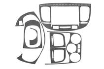 Kia Rio 2012–2017 Dashboard sierlijsten Aluminium foto 3