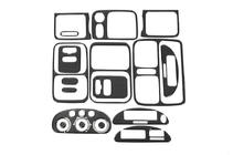 Renault Clio II 1998–2005 Dashboard sierlijsten Carbonlook foto 1