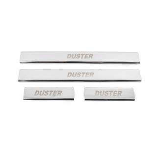 RVS instaplijsten Carmos V2 (4 stuks) Dacia Duster 2008–2018 foto 1