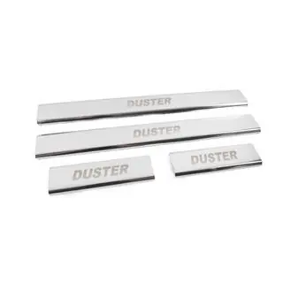 RVS instaplijsten Carmos V2 (4 stuks) Dacia Duster 2008–2018 foto 3