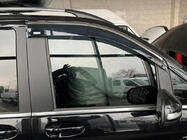 Mercedes Vito W639 2004–2014 Raamdeflectoren met chroomstrip (set van 2, Niken) foto 1