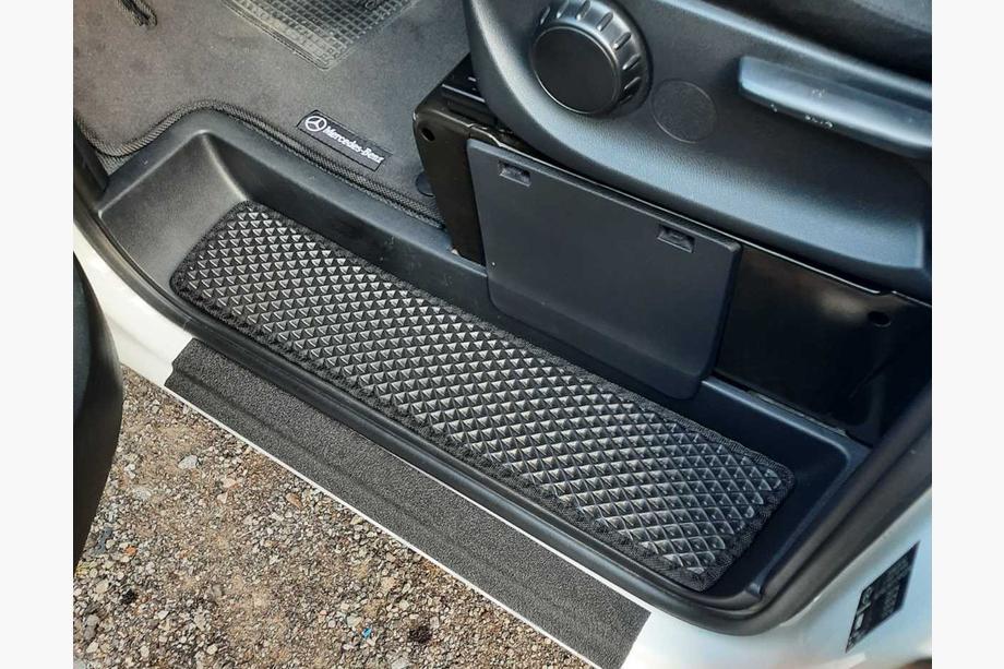 Mercedes Vito/V-klasse W447 2014– EVA dorpelmatten (set van 3, zwart) Image