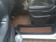 Mercedes Vito/V-klasse W447 2014– Dorpelmatten (3 stuks, EVA, baksteenrood) foto 1