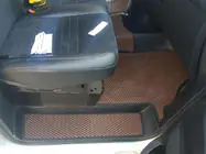 Mercedes Vito/V-klasse W447 2014– Dorpelmatten (3 stuks, EVA, baksteenrood) foto 2