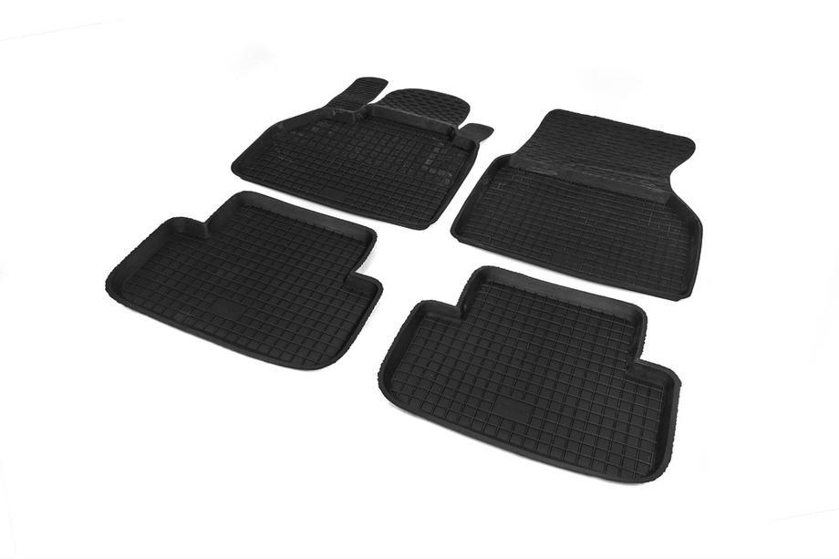 Mercedes Citan 2013–2021 Rubberen vloermatten met opstaande rand (4 stuks, Polytep) Foto 2