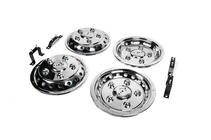 Mercedes Sprinter W901/902/903/904/905 1995–2006 RVS wieldoppen Exclusive V2 R15 (dubbel gerold) foto 5