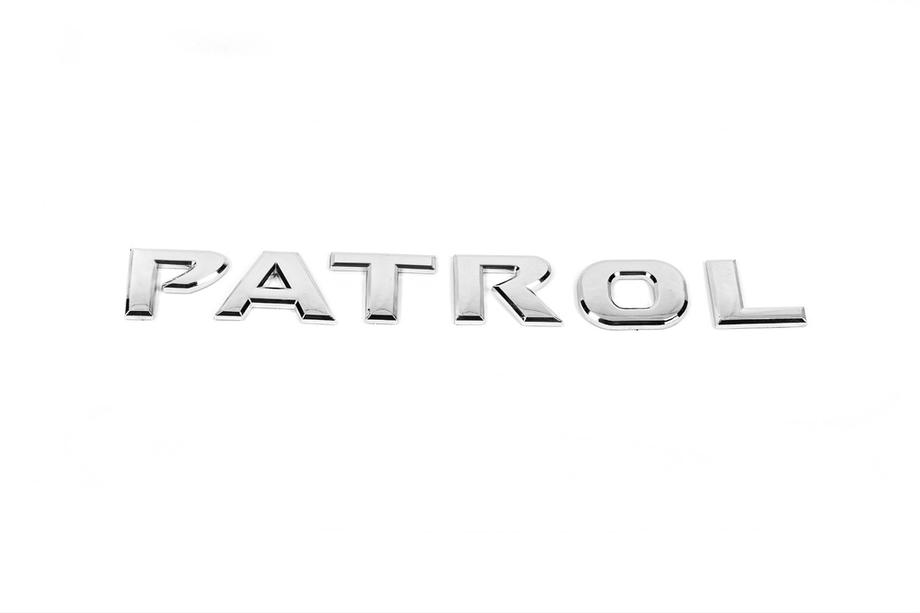 Nissan Patrol Y61 1997–2011 Patrol opschrift Image