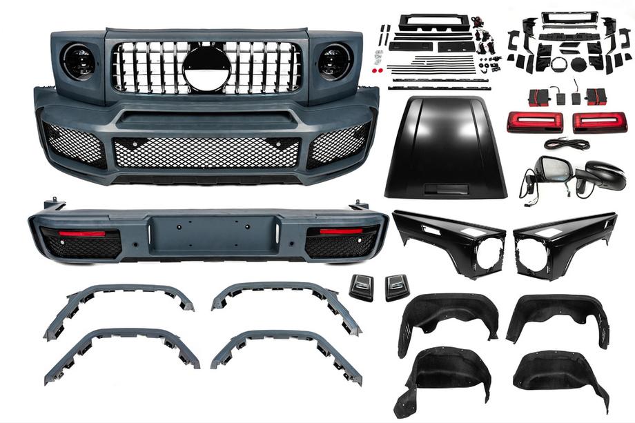 Mercedes G-klasse W463 1990–2018 Restyling kit voor G63 BRB 2018 Foto 1