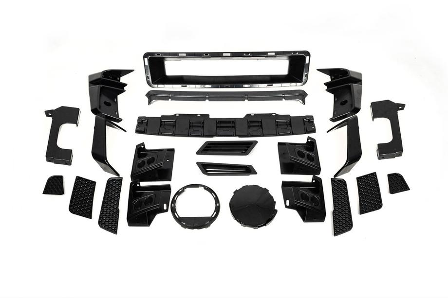 Mercedes G-klasse W463 1990–2018 Restyling kit voor G63 BRB 2018 Foto 11