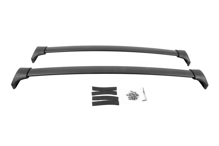 Honda Pilot 2015–2022 Originele zwarte dwarsdragers (aluminium) Foto 6