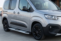 Toyota Proace City 2016– Mevsim Grey side steps (2 stuks, aluminium) Korte wielbasis foto 1