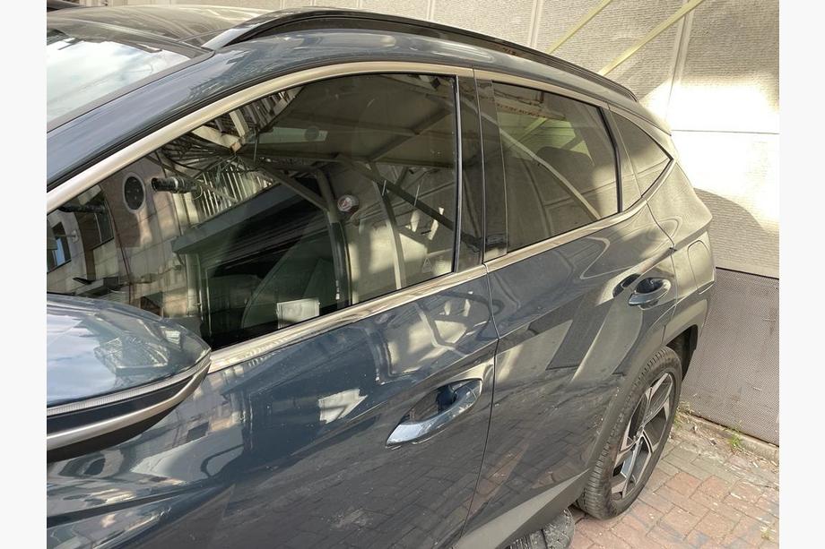 Hyundai Tucson NX4 2021– Onderste raamlijsten (6 stuks, RVS) OmsaLine - Italiaans roestvrij staal Foto 3