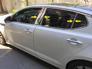 Kia Optima 2010–2016 RVS deurstijl sierlijsten (6-delig) foto 1